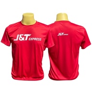 A047 เสื้อยืด ผ้าไมโครโพลีเอสเตอร์  J&Tเสื้อยืดผู้ชายเท่ๆ เสื้อสกรีนลาย มี 3สีขาว ดำ แดง สี4ไซส์ MLX