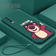 Casing HUAWEI P20 P20lite P20pro P30 P30lite P30pro P40 p40lite P40PRO P40proplus Cute Strawberry Bear Pattern Phone Case