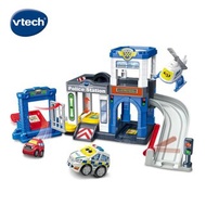 Vtech　聲光城市嘟嘟車-城市警察局軌道組