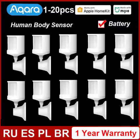 Aqara Motion Sensor Smart Human Body Sensor ZigBee Movement Security Wireless Sensor Work with Matte