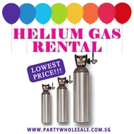 Small 5L Helium Gas Tank Rental | 3 days Cheapest in Singapore Party Wholesale