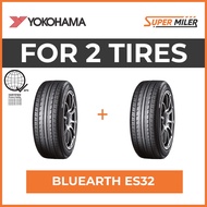 2pcs YOKOHAMA 205/55R16 ES32 BLUEARTH 91V Car Tires