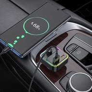 Hoco. Malaysia Car charger “E81 Fantasy” PD30W QC3.0 with wireless FM transmitter