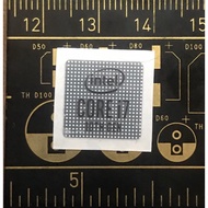 Original small size intel Core i7 10th gen 2019 logo Sticker