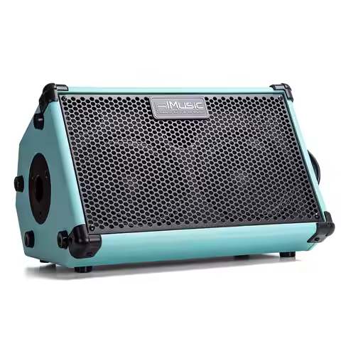 Coolmusic-Battery Powered Acoustic Guitar Amplifier, Ukelele, Portable Outdoor Smart Speaker with Mi