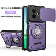 For Vivo Y39 Case vivo Y39 5G Phone Case Vivo Y39 5G Magnetic Armor Shockproof Ring Holder Magsafe W