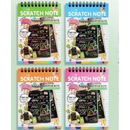 (SG seller) scratch note book kids children stationery goodie bag gift children day party Christmas gift