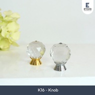 K16 Crystal Knob Handle | Drawer Pulls, Drawer Handles, Crystal Pentol