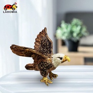 LAHOMIA Eagle Plush Toy Eagle Stuffed Toy Realistic Home Decoration Collectible Plush