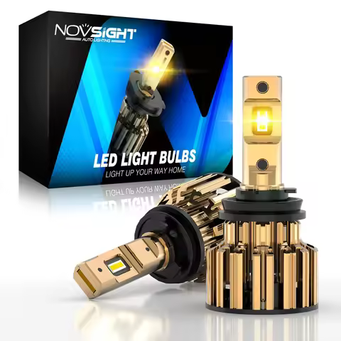 NOVSIGHT A397 F03Y Yellow Light H11 3000K LED Headlight For Car LED 70W LED Auto Headlamp Fog Light