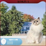 [kokiya] Balcony Cat Netting for Pet Safety Multiuse Mesh Fence for Outdoor Spaces