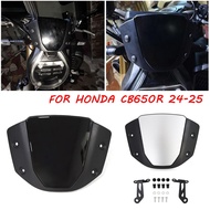 HONDA Suitable for HONDA CB650R CB 650R 2024-2026 Motorcycle Windshield Windshield Front Windshield 