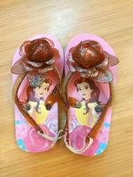 迪士尼 公主涼鞋 (美女與野獸）