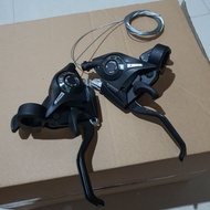 Bicycle Shifter 3 x 7 Speed Handle Brake 7 Speed Brake - Bicycle Gear Shifter Handle Brake Shifter 3