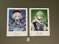 原神fes角色收藏卡 七七，白朮