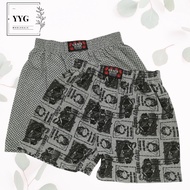 [Plus Size]100% Cotton Boxer Lelaki Jenama Grace Boxer Thailand