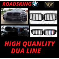 BMW G30 5 SERIES 17-18Y FRONT BUMPER GRILL GLOSSY BLACK + M COLOR