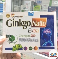 Viên uống Ginkgo Natto Extra Coenzym Q10 trắng hộp 100 viên nang mềm