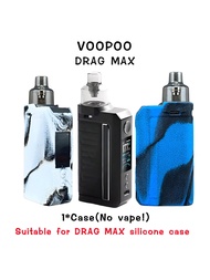 1ชิ้น ซิลิโคนกรณีป้องกันที่เหมาะสำหรับ VOOPOO Drag Max ลักษณะเนื้อหนังเปลือกยางนุ่ม กันตก ปกป้องคุณภ