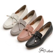 FM SHOES Water Repellent Knot Loafers Large Size