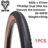 WTB BYWAY 47C Tubeless Ready Bike Tire - 650B/27.5" Gravel & Road Hybrid Tire | Lightweight Durable 