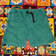 GRAMICCI Utility Washing Green Deep Sea Shortpants Gramicci Pants/