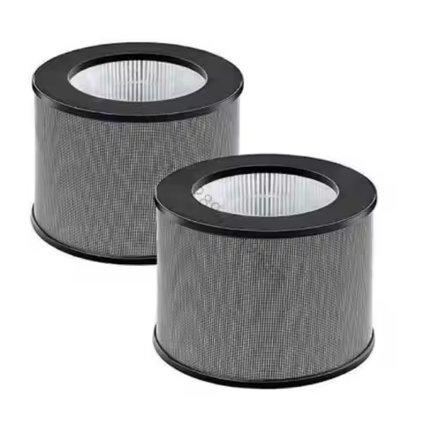 2x Air Purifier Filter High Efficiency HEPA Activated Carbon Filter Replacement Suitable For TaoTron