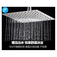 8 10 12 Inch Ultra Thin 304 Stainless Steel Rain Shower Head Square Tandas Sinki Mandi Air Hujan