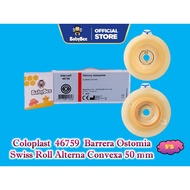 Coloplast 46759 ALTERNA OSTOMY BASEPLATE INT. CONVEX BP 50/25MM 5'S