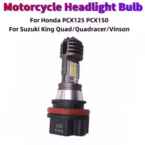 Headlight Lamp For Suzuki Yamaha Honda PCX125 PCX150 PCX 125 150 NHX110 Universal White LED HS5 Head