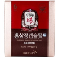 [Cheongkwanjang]Red Ginseng Extract capsule 100Tablet