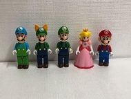 Mario賽車 Mario luigi Bowser Supermario Lego人仔  Lego 積木 積木人  Donkey Kong Mario公仔 碧琪 Peach 蘑菇仔 蘑菇人 蘑菇王國
