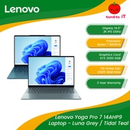 LENOVO YOGA PRO 7 14AHP9 Laptop (14.5"/3K/IPS/120Hz/R7-8845HS/RTX 3050 6GB/1TB Gen4 SSD/16GB DDR5/W1