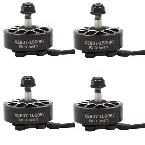 4 pcs Uangel X2807 2807 Motor 1300KV 4S 1500KV 1700KV 6S Brushless Motor for FPV Freestyle 7inch Lon