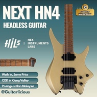HILS NEXT Series Headless Guitar HN4 - Satin Summer Sand ( HILS GUITAR  )