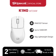 Redragon K1NG M724 Wired Gaming Mouse 12400 DPI Ergonomic MouseKabel Optical Mouse 42G Ultra-Light W