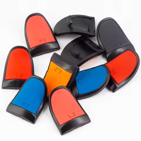 2PCS For PS4/PS4 SLIM Handle Extension Key ABS PS4 Game Handle L2 R2 Extension Key Trigger Key Video