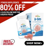 KidGlow H-GRO Kids Growth Chewable Tablets Red Algae Calcium & Multi-Nutrients