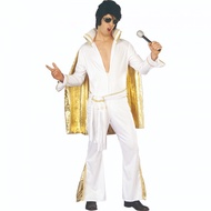 Halloween Costumes King Of Singers Costume Dancers Adult Elvis Costumes Elvis Plays sell goods