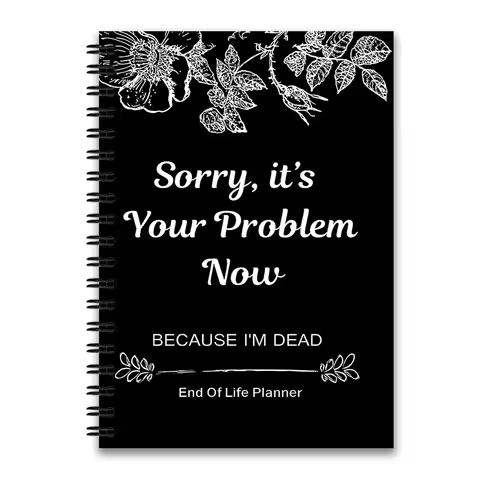 New Popular Cross-border Spiral Bound Bucket List Notebook & Coloring Book