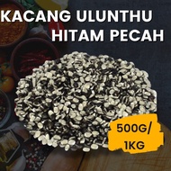 Kacang Ulunthu Hitam Pecah 烏皮豆畔 Black Split Dhal 500G/1KG[SHIP WITHIN 24 HOURS][Harga Borong][Wholesale Price]