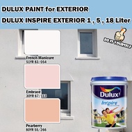 ICI DULUX INSPIRE EXTERIOR PAINT COLLECTION 18 Liter French Manicure / Embrace / Pearberry