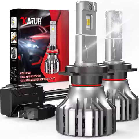 Katur 2x Super H7 Led Bulbs Car Headlight Canbus 20000Lm 6500k Auto Lamp Running LED For Seat Ibiza 