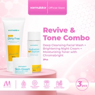 Mcs Store - Dirty Free Toner And Night Cream