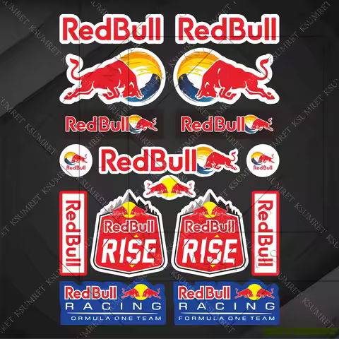 Vinyl For Red Bull Motorcycle Sticker Decal