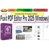 Foxit PDF Editor Pro 2025 (Windows) 100% work Full Version