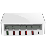 USB Charger Multi-Port 6-Port Fast Charger 40W Charger Mobile Phone Charger Source Head 50W