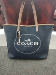 Preloved Tote Coach Navy