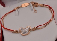 Redline 雙層紅繩米奇手鍊