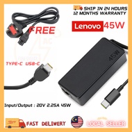 LENOVO 45W Type c Adapter for Lenovo Gen 1 2 3 4/X12 Detachable Gen 1/S1 S2 S3 2nd 3rd 4th 7th 8th/A